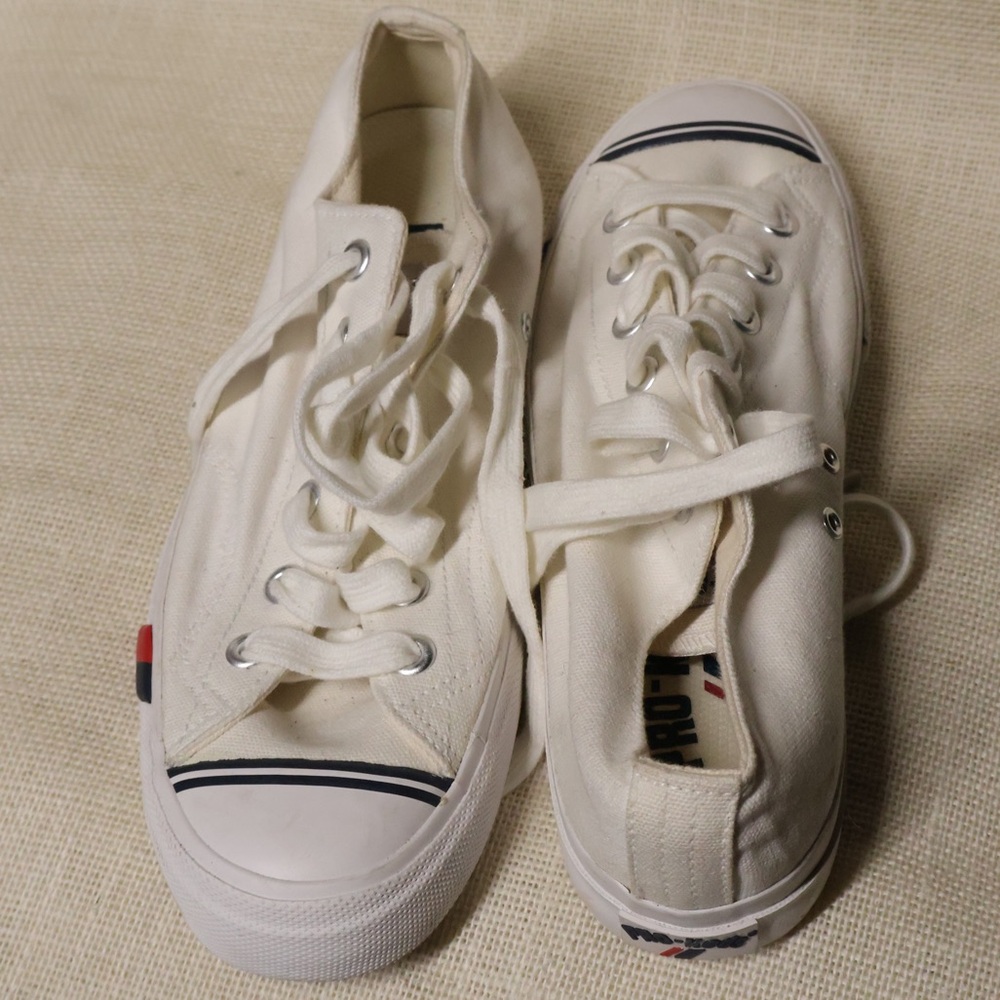 PRO-Keds Men's Royal Lo Lace Up Sneaker White